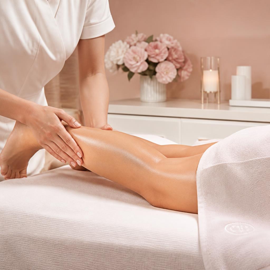 Sessão de terapia manual especializada para lipedema